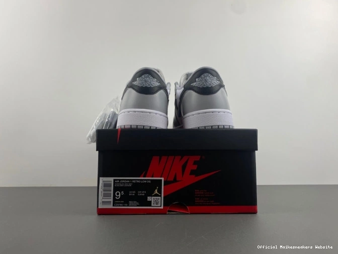 Official Maikesneakers Air Jordan 1 CZ0790-110 OG Low Barons 0815